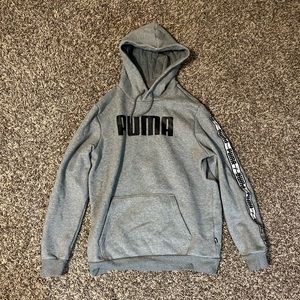 Gray Puma Hoodie